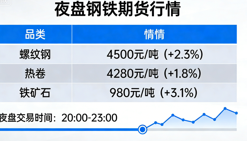 夜盘钢铁期货行情:震荡为主,多品种分化明显_期货投资_第1张_国际期货交易平台 夜盘钢铁期货行情:震荡为主,多品种分化明显_https://wenchangxx.com_期货投资_第1张