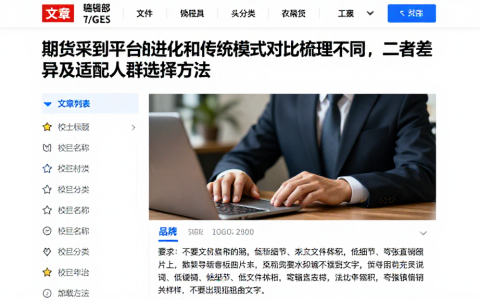 期货交易平台的进化和传统模式对比梳理不同，二者差异及适配人群选择方法